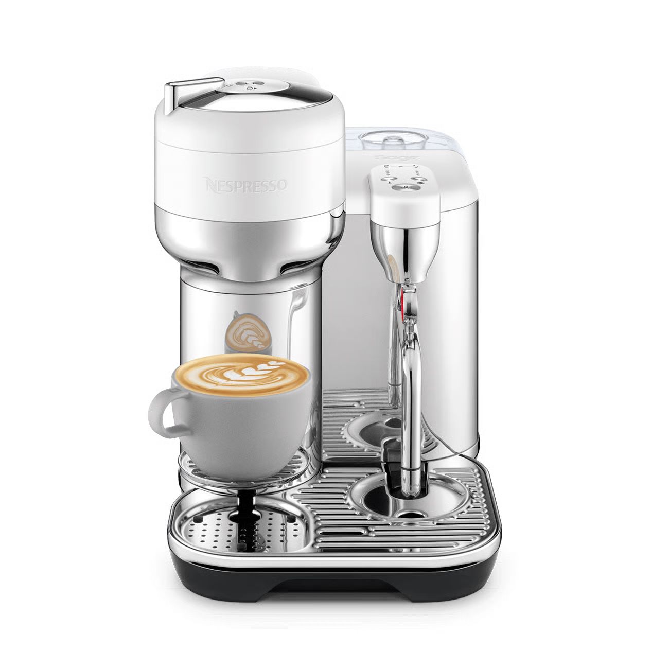 Deutliche Gebrauchsspuren: Vertuo Creatista Weiß SVE850SST