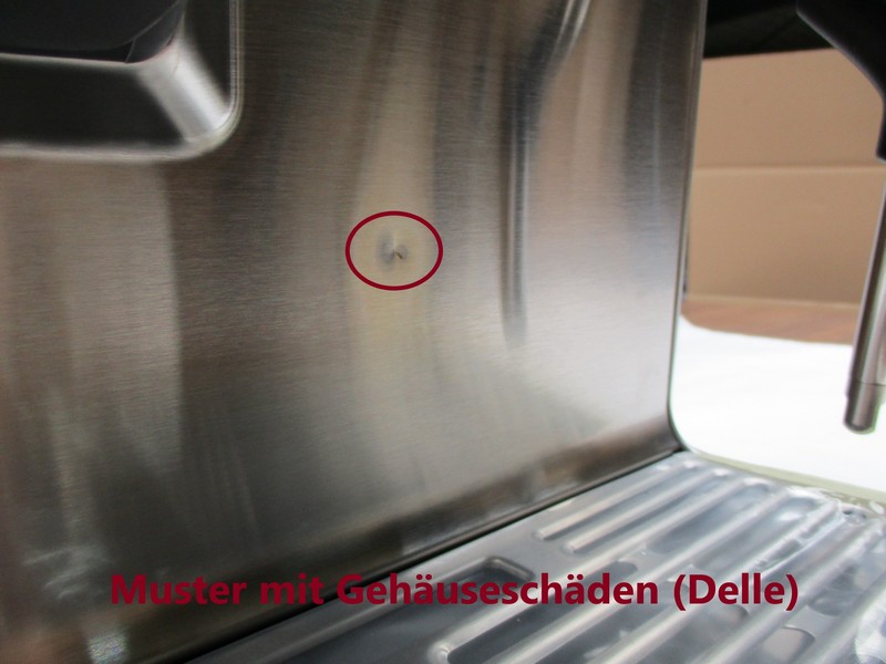 Housing damage: Barista Pro Stainless Steel SES878BSS !UK!