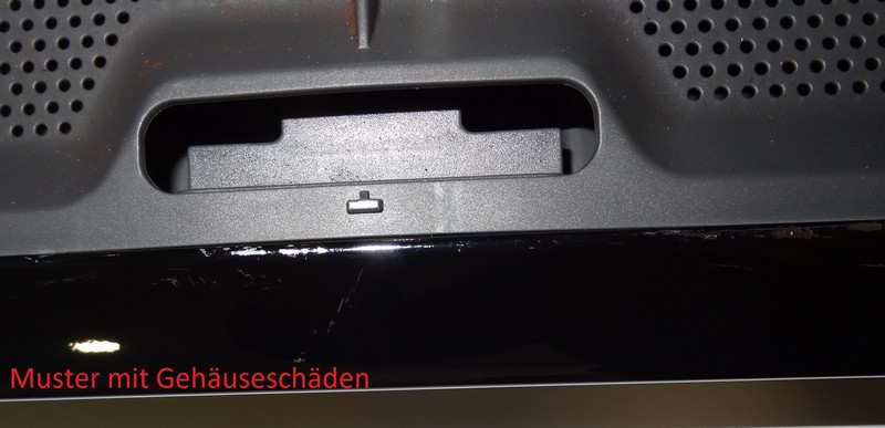 Housing damage: Barista Touch Black SES880BKS !UK!