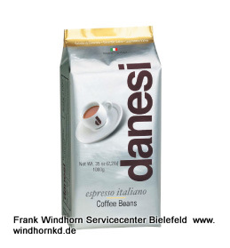 DANESI Gold Quality Kaffeebohnen ganze Bohnen 1KG  