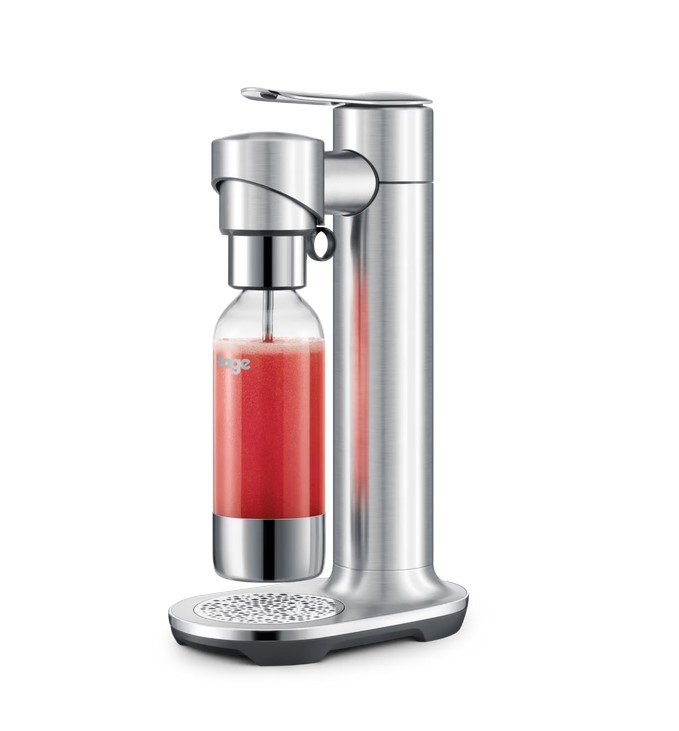 Uses traces: The InFizz Fusion SCA800BSS Stainless Steel