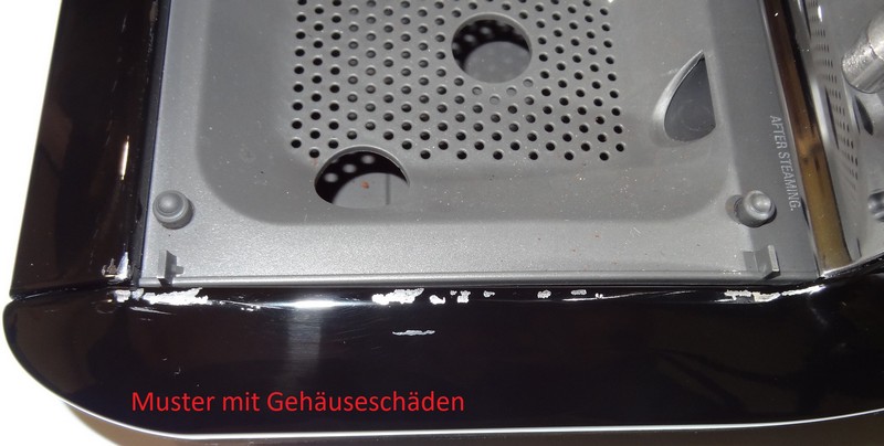 Housing damage: Barista Express Black SES875BKS !UK!