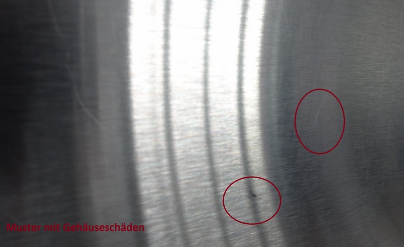 Housing damage:Bambino Stainless Steel SES450BSS !UK Plug!