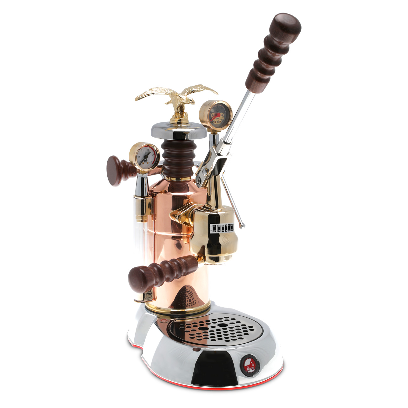 Gebrauchsspuren: Esperto Edotto Handhebel Kaffeemaschine 