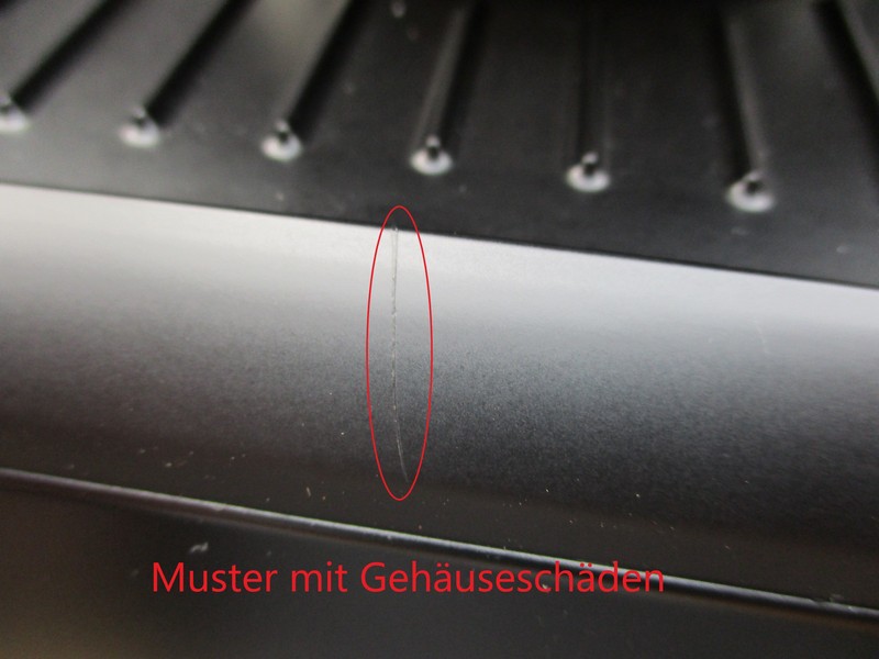 Housing damage: The Dual Boiler Black matt SES920BTR