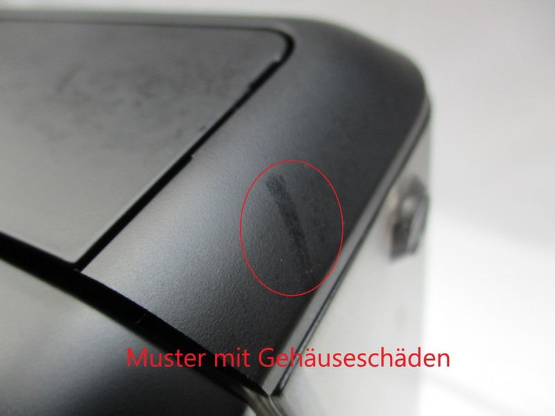 Housing damage: The Dual Boiler Black matt SES920BTR