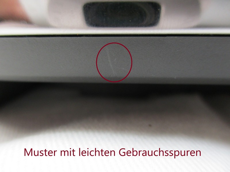 Light used traces: Bambino Plus Black shiny SES500BKS