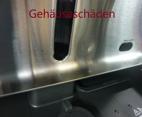 Housing damage: Oracle Stainless Steel SES980BSS