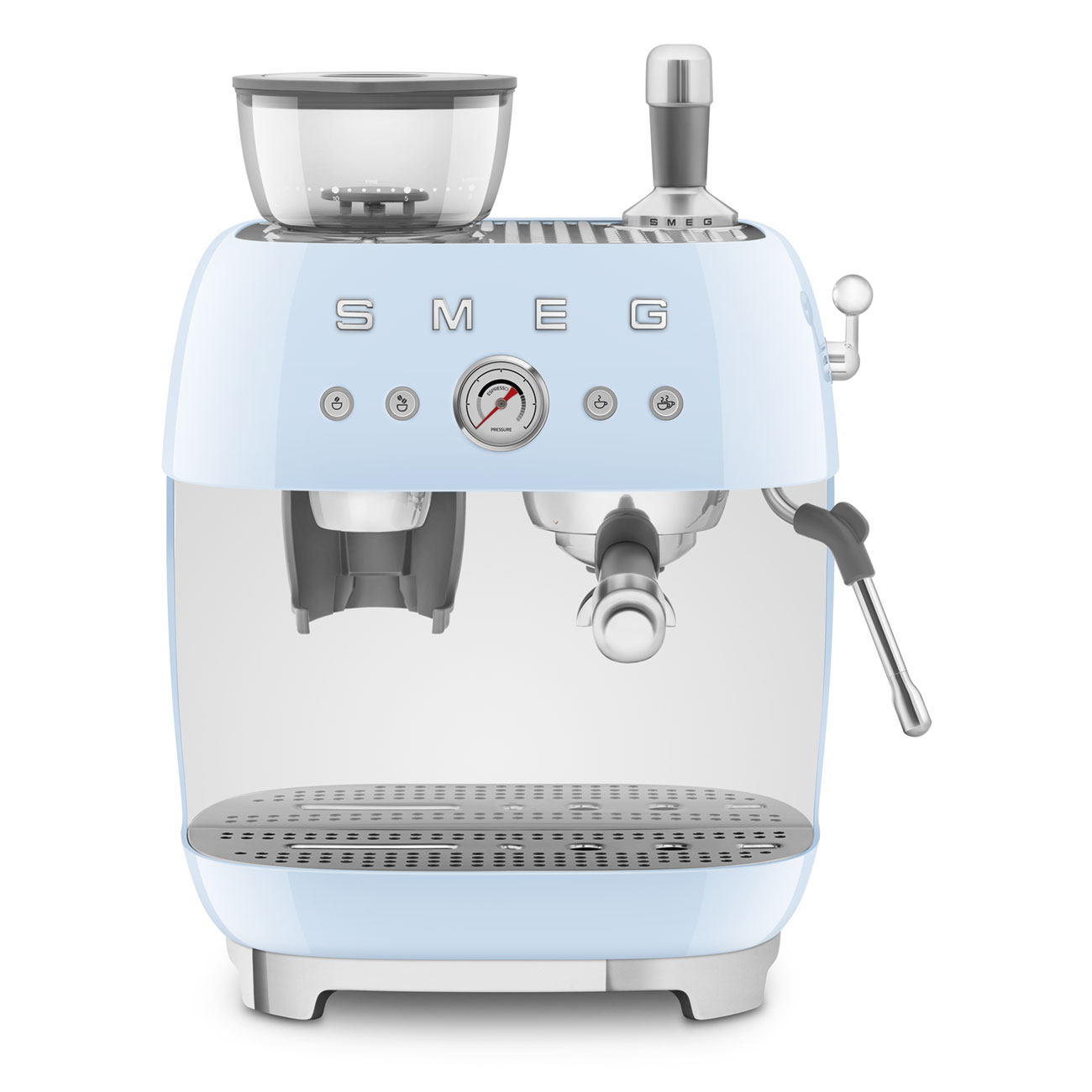 Housing Damage: Espresso Machine with Grinder EGF03 Blue