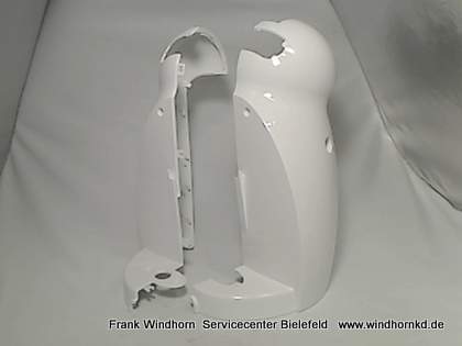 Radlappe*2 weiss