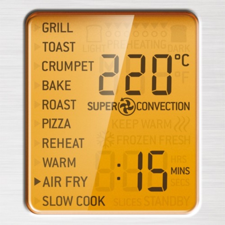 Clear use traces: Smart Oven Air Fryer Stainless Steel !UK!
