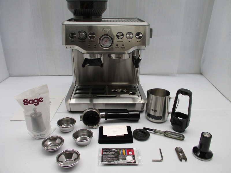 Clear use traces: Barista Express SES875BSS!UK Plug!