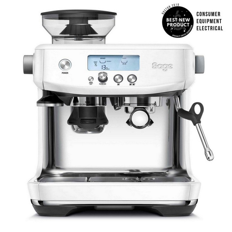 Clear use traces: Barista Pro Pearl White SES878SST !UK Plug!