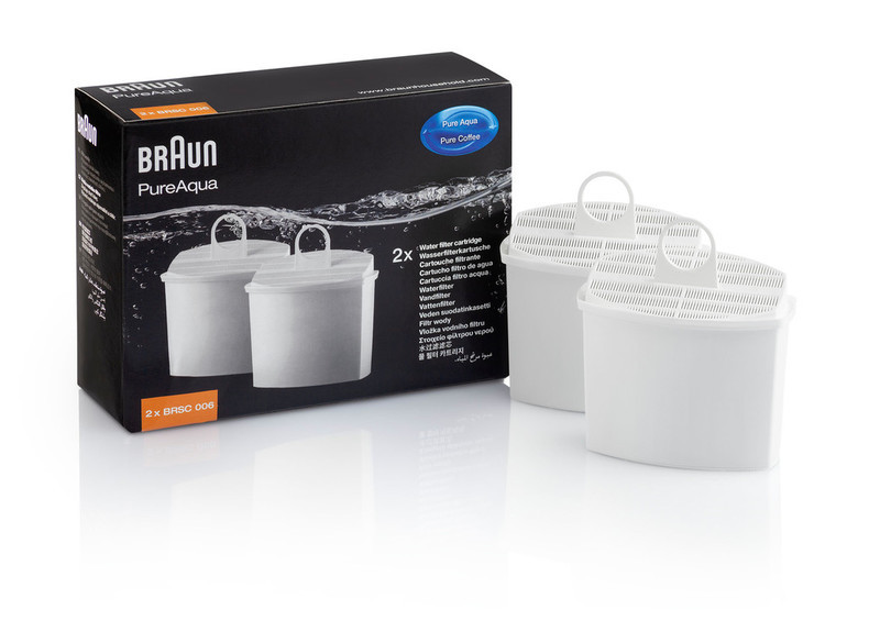 Braun PureAqua Water Filter Set 2 Pcs.