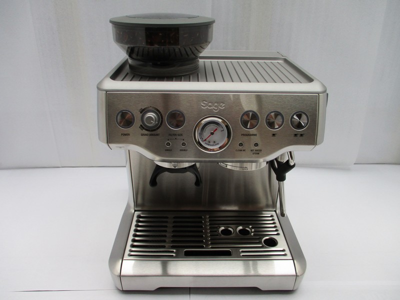 Clear use traces: Barista Express SES875BSS!UK Plug!