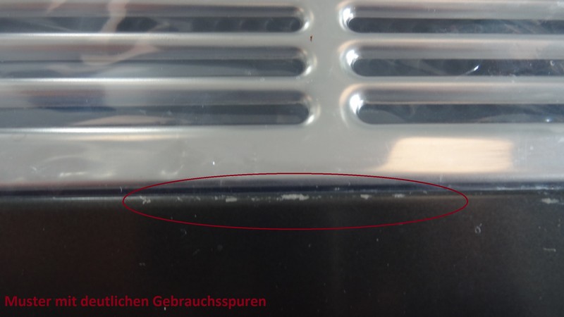 Clear use traces: Oracle Touch anthracite SES990BST