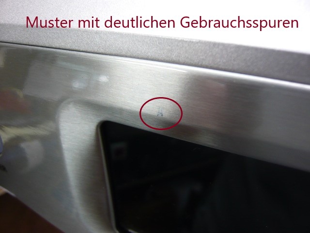 Clear use traces: Oracel Touch Stainless Steel SES990BSS !UK!