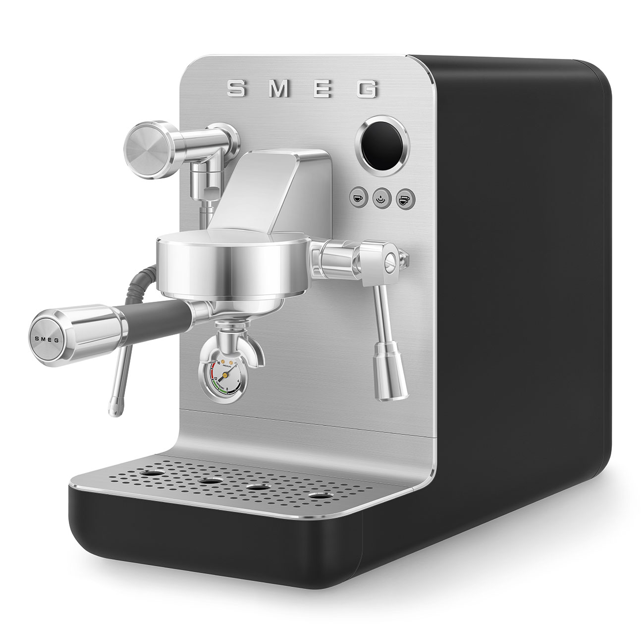 Significant signs of use: Espresso Machine EMC02BL Black