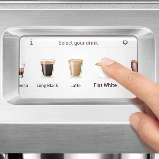Clear use traces: Oracle Touch Stainless Steel SES990BSS