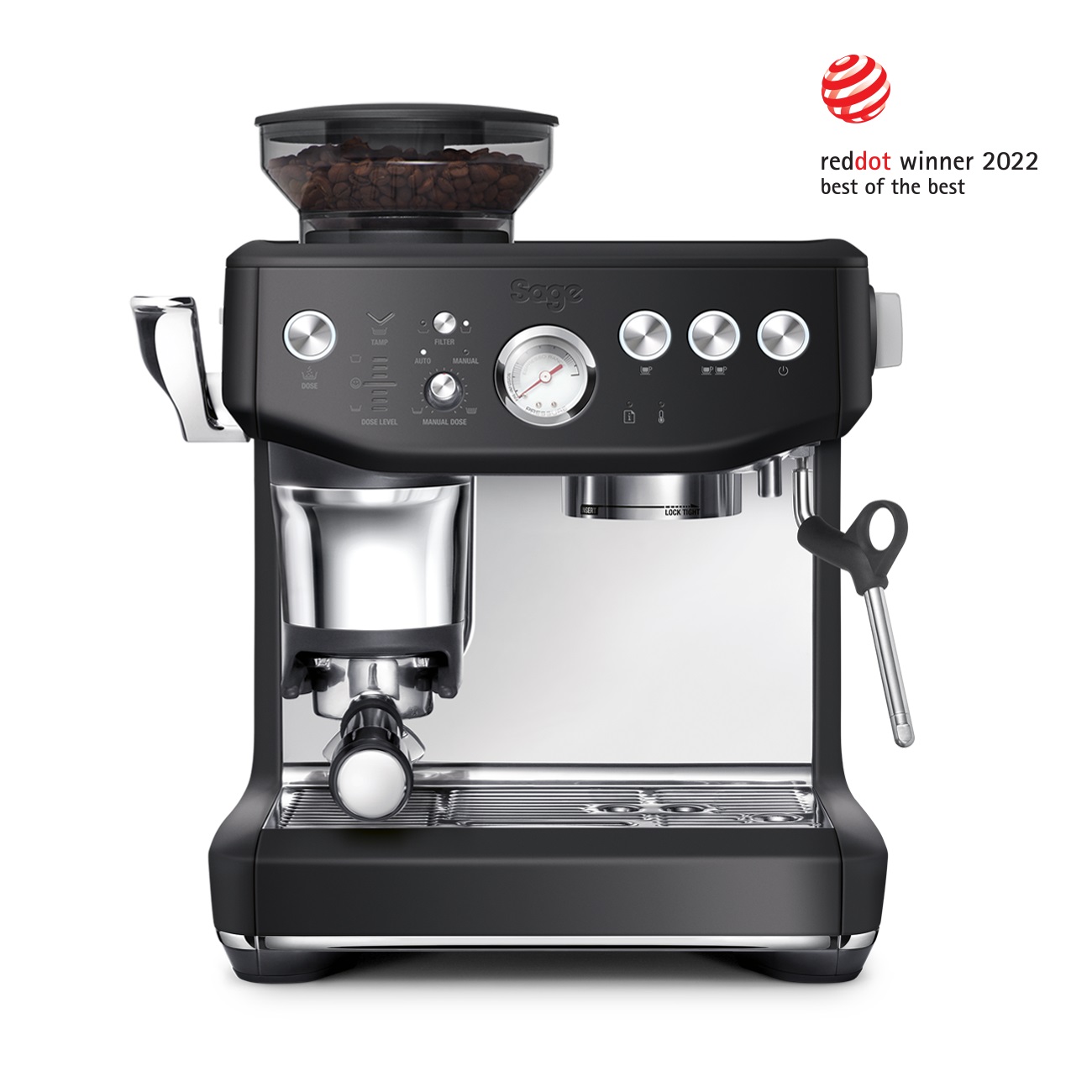 BES876BTR Schwarz matt